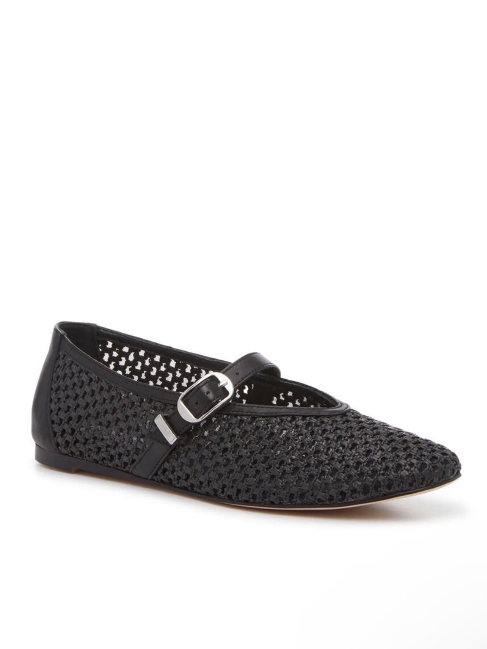 NWT🧡Steve Madden - Black Luxxy Mary Jane Flat - 7.5